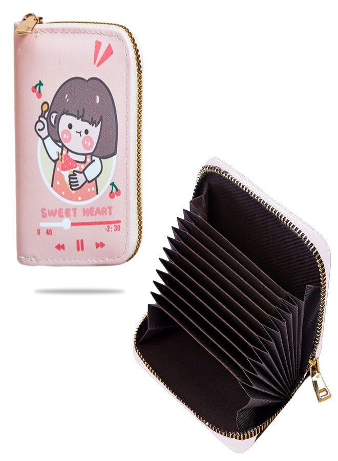 Kraptick Card Holder for Women - Elegant and Versatile Card Wallet,Card Sleeve,Card case,Card Pouch for Effortless Organization-(DMFP472) - Image 1